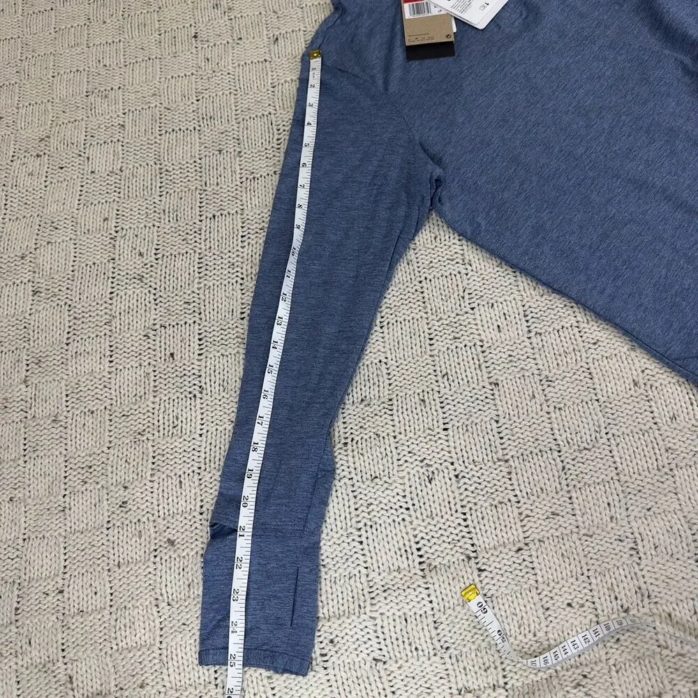 Nike Swift Dri-FIT 1/4 Zip Running Top Women’s Large Blue UPF 40+ NWT